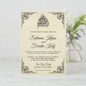 Vlaamse uitnodiging tot weduwschap (Staand voorkant)