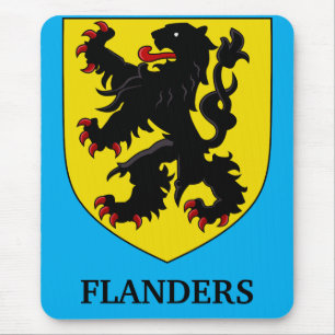 Vlaamse Wapen Heraldische Leeuw Muismat