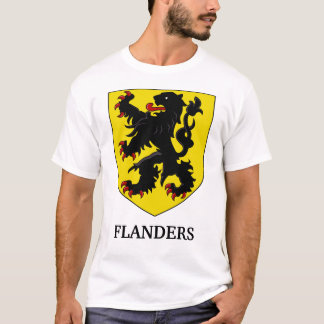 Vlaamse Wapen Heraldische Leeuw T-shirt