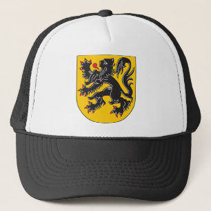 Vlaamse wapenschild trucker pet