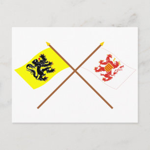 Vlaanderen en laggen van Limburg Briefkaart