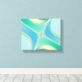Vlaanderen - Fractal Art Canvas Afdruk (Insitu (Houten vloer))