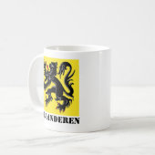 Vlaanderen Koffiemok (Voorkant links)