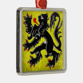 Vlaanderen Metalen Ornament (Rechts)