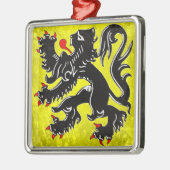 Vlaanderen Metalen Ornament (Links)