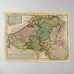 Vlaanderen of Nederland Poster