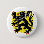 Vlaanderen Ronde Button 5,7 Cm (Voorkant)