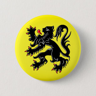 Vlaanderen Ronde Button 5,7 Cm