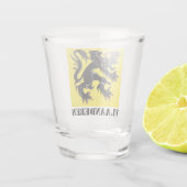 Vlaanderen Shot Glas (Achterkant)