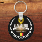 Vlaanderen Sleutelhanger (Voorkant)