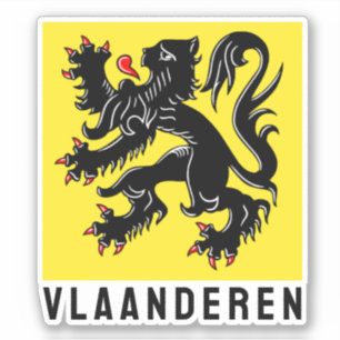 Vlaanderen Sticker