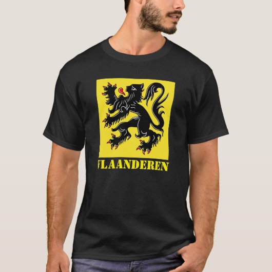 Vlaanderen T-shirt (Voorkant)