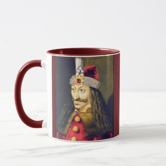 Vlad de Impaler Coffee-Mok Mok (Links)