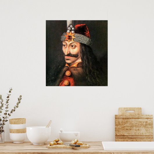 Vlad de Impaler Poster (Keuken)