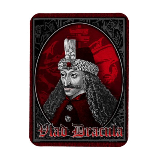 Vlad Dracula Gothic Magneet (Verticaal)