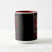 Vlad Dracula Gotische Mok – Dark Vampire Coffee Cu (Midden)