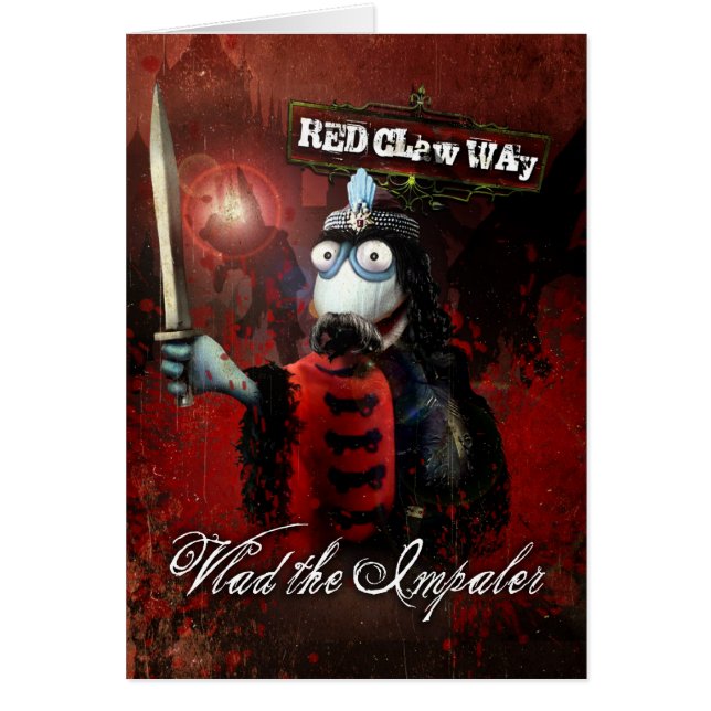 Vlad la marionnette de chaussette d'Impaler (Devant)