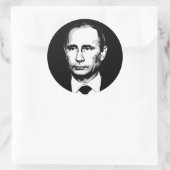 Vlad Poetin Ronde Sticker (Tas)