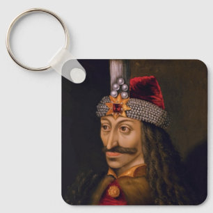 Vlad Tepes Dracula de Pfaler Woiwode van Walachije Sleutelhanger