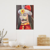 Vlad Tepes Dracula Roemeens erfgoed Poster (Keuken)