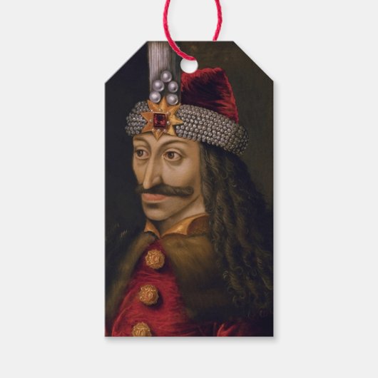 Vlad Tepes: Impaler, Dracula Dragon Prince Voivode Cadeaulabel (Voorkant)