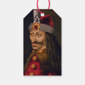 Vlad Tepes: Impaler, Dracula Dragon Prince Voivode Cadeaulabel (Achterkant)