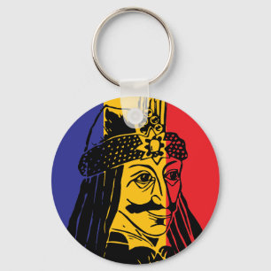 Vlad Tepes the Impaler - driekleurige vlag Sleutelhanger