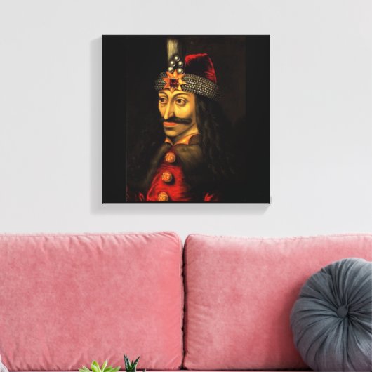 Vlad tepes (Vlad the Impaled) Canvas Afdruk (Insitu (Woonkamer))