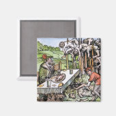 Vlad the Impaler Dinner Magnet (Recto/Verso)