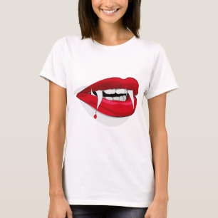Vladdy Fangs Happy Vampire T-shirt