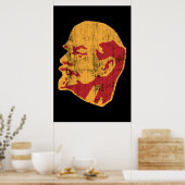 vladimir lenin ccccp portret poster (Keuken)