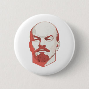 Vladimir Lenin Ronde Button 5,7 Cm