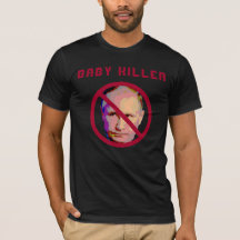 Vladimir Poetin Baby Killer Red Circle & Slash