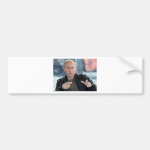 Vladimir Poetin Bumpersticker
