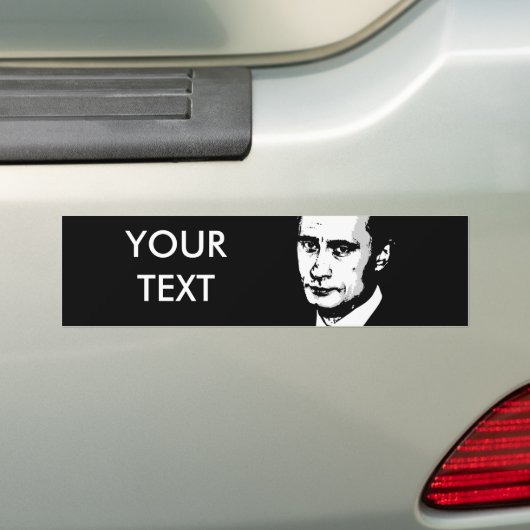 Vladimir Poetin Bumpersticker (Op auto)
