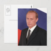 Vladimir Poetin Gear Briefkaart (Voorkant / Achterkant)