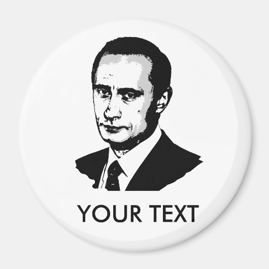 Vladimir Poetin Magneet (Voorkant)