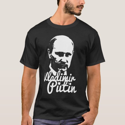 Vladimir Poetin T-shirt (Voorkant)