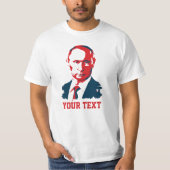 Vladimir Poutine, votre T-shirt texte (Devant)