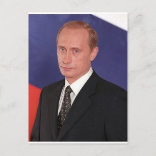 Vladimir Putin Gear Briefkaart