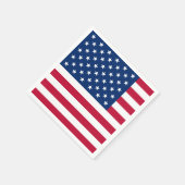 Vlag Amerikaans land Servetten (Hoek)