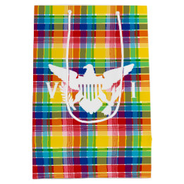 Vlag Amerikaanse Maagdeneilanden, Madras Medium Cadeauzakje