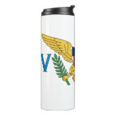 Vlag Amerikaanse Maagdeneilanden Thermosbeker (Gedraaid links)