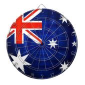 vlag Australië 2 Dartbord (Voorkant)