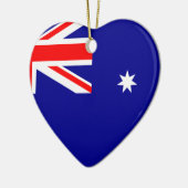 Vlag Australië. Australisch symbool Keramisch Ornament (Links)