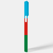 vlag Azerbeidzjan Case-Mate iPhone Case (Achterkant / Rechts)