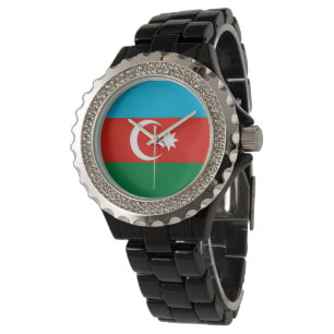 vlag Azerbeidzjan Horloge
