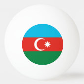 vlag Azerbeidzjan Pingpongballen (Achterkant)