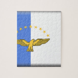 Vlag Azoren (Portugal) Legpuzzel