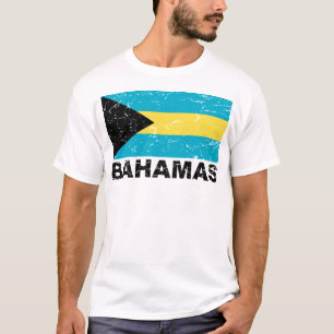  vlag Bahamas T-shirt